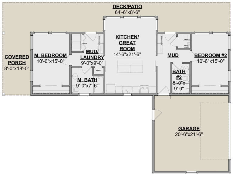 House Plan House Plan #27598 Drawing 1