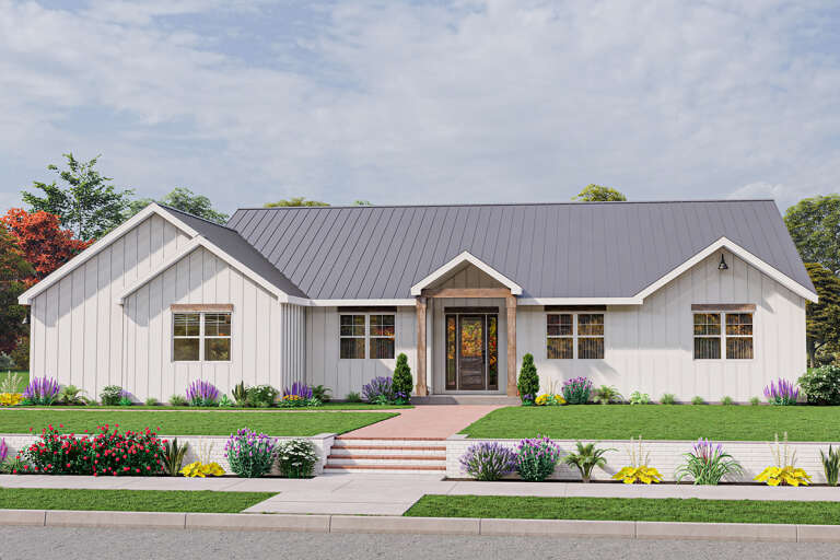 House Plan House Plan #27599 Front Elevation 