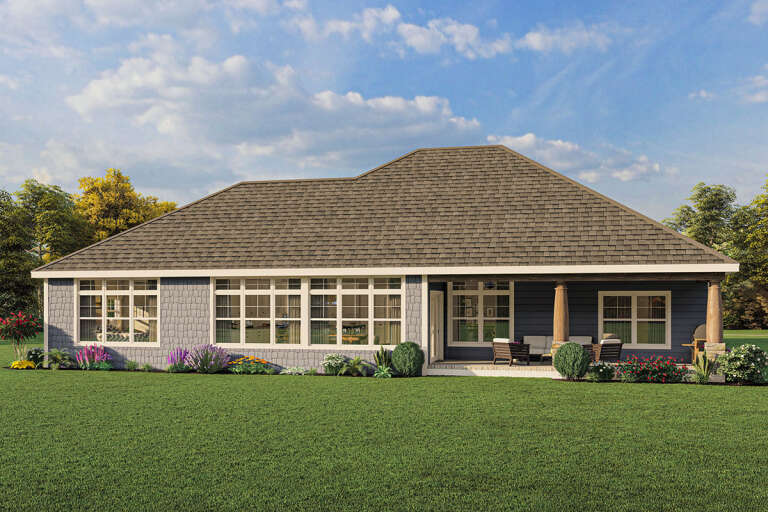 Craftsman House Plan #1462-00053 Elevation Photo