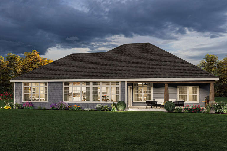 Craftsman House Plan #1462-00053 Elevation Photo