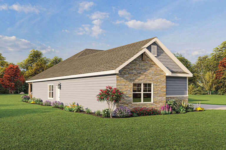 Craftsman House Plan #1462-00053 Elevation Photo