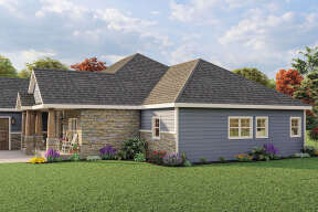 Craftsman House Plan #1462-00053 Elevation Photo