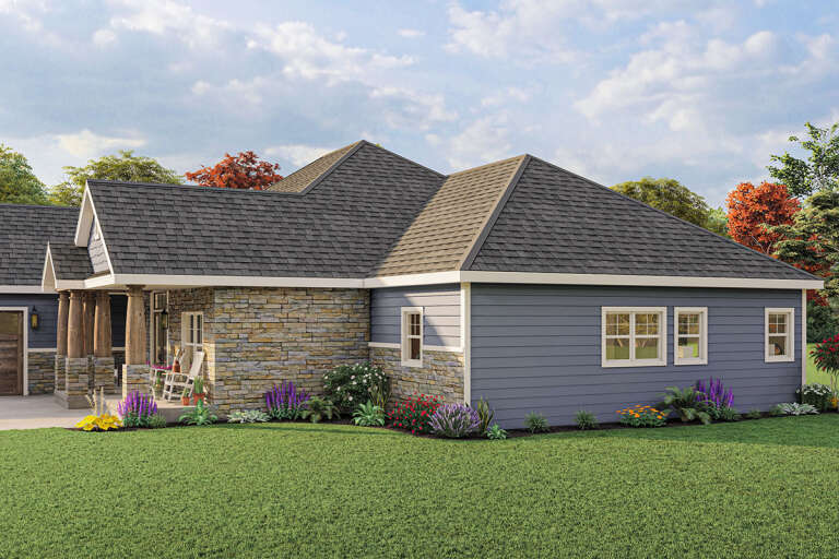 Craftsman House Plan #1462-00053 Elevation Photo