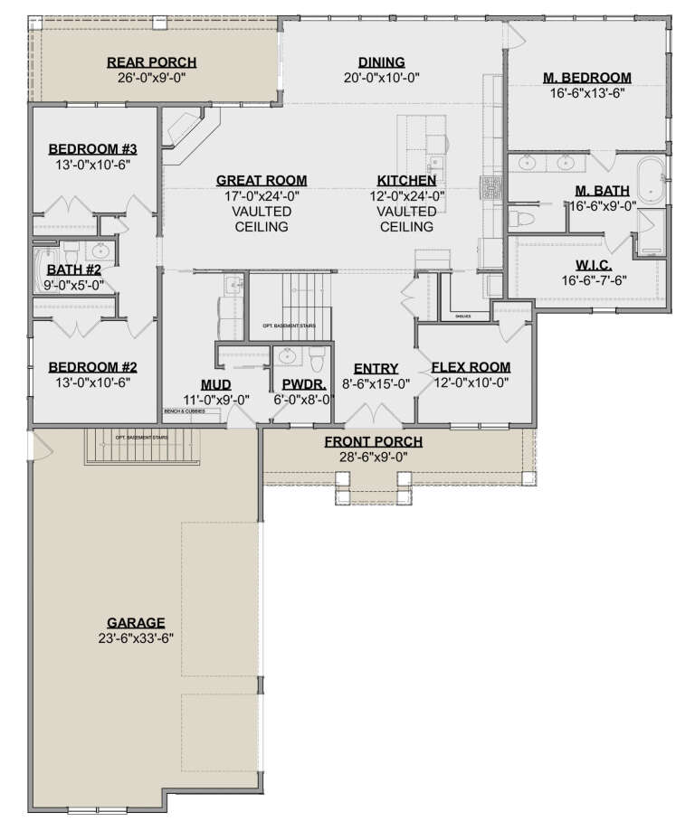 House Plan House Plan #27600 Drawing 1