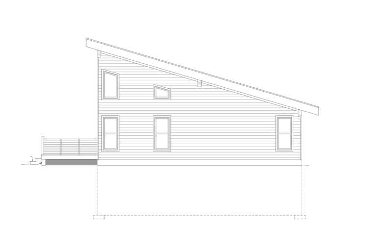Modern House Plan #940-00583 Elevation Photo