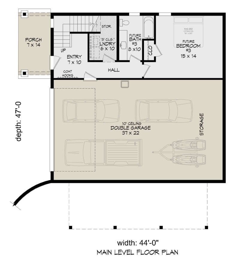 House Plan House Plan #27603 Drawing 1