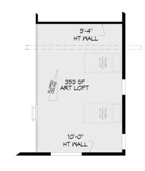Loft for House Plan #940-00583