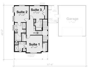Second Floor for House Plan #402-01754
