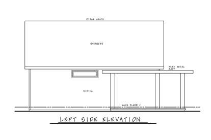 Modern Farmhouse Plan: 682 Square Feet, 2 Bedrooms, 1 Bathroom - 402-01757