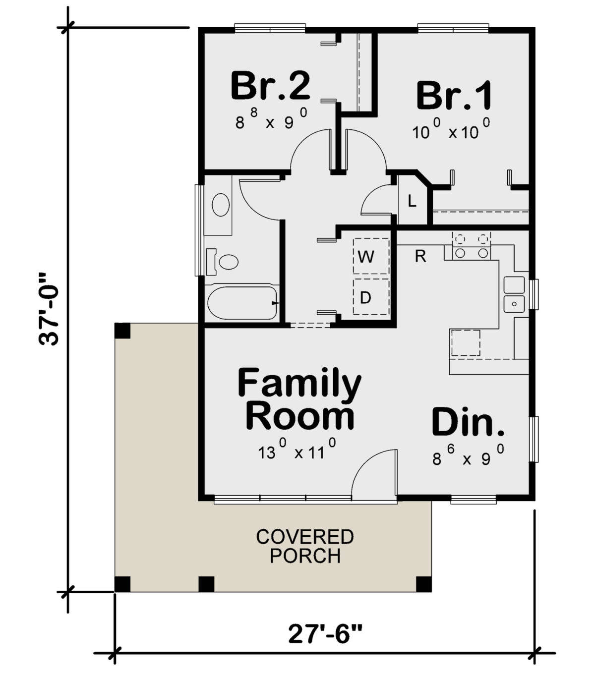Main Floor  for House Plan #402-01757