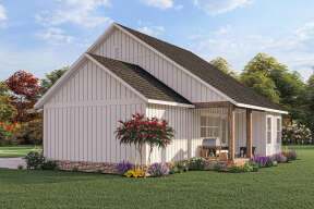 Modern Farmhouse House Plan #041-00293 Elevation Photo