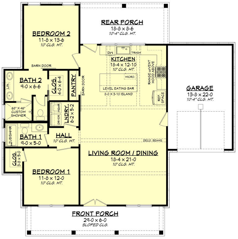 House Plan House Plan #27611 Drawing 1