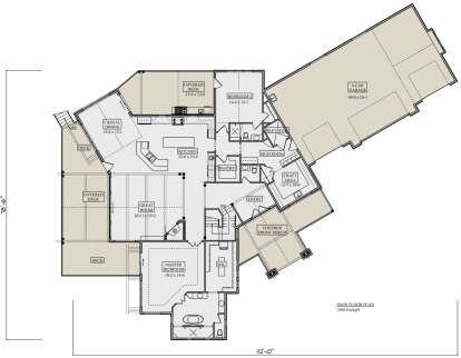 Main Floor  for House Plan #5631-00186