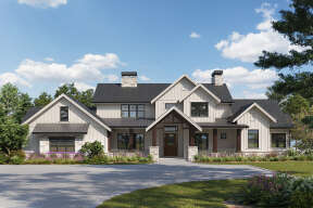Modern Farmhouse House Plan #5631-00188 Elevation Photo