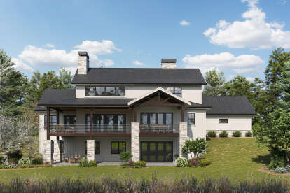 Modern Farmhouse House Plan #5631-00188 Elevation Photo