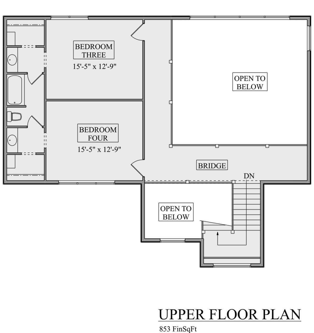 Second Floor for House Plan #5631-00188