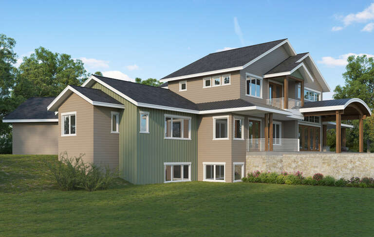 Craftsman House Plan #5631-00189 Elevation Photo