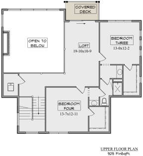 Second Floor for House Plan #5631-00189