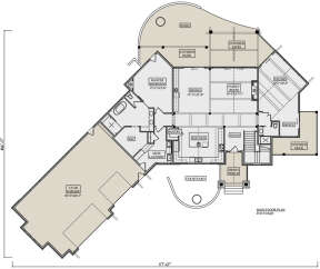 Main Floor  for House Plan #5631-00190