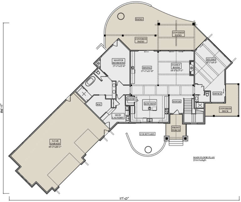 House Plan House Plan #27618 Drawing 1
