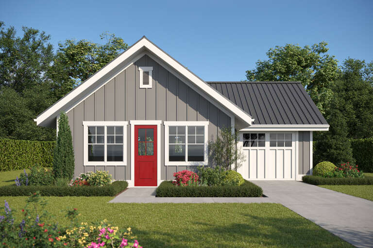 House Plan House Plan #27620 Front Elevation 