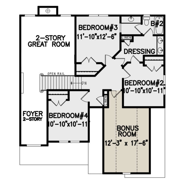 House Plan House Plan #27623 Drawing 2