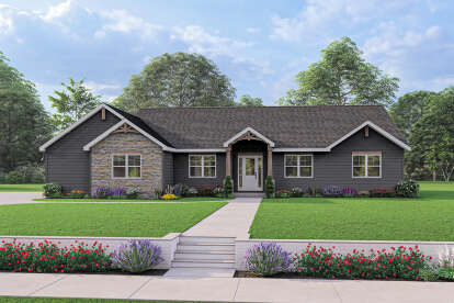House Plan House Plan #27627 Front Elevation 