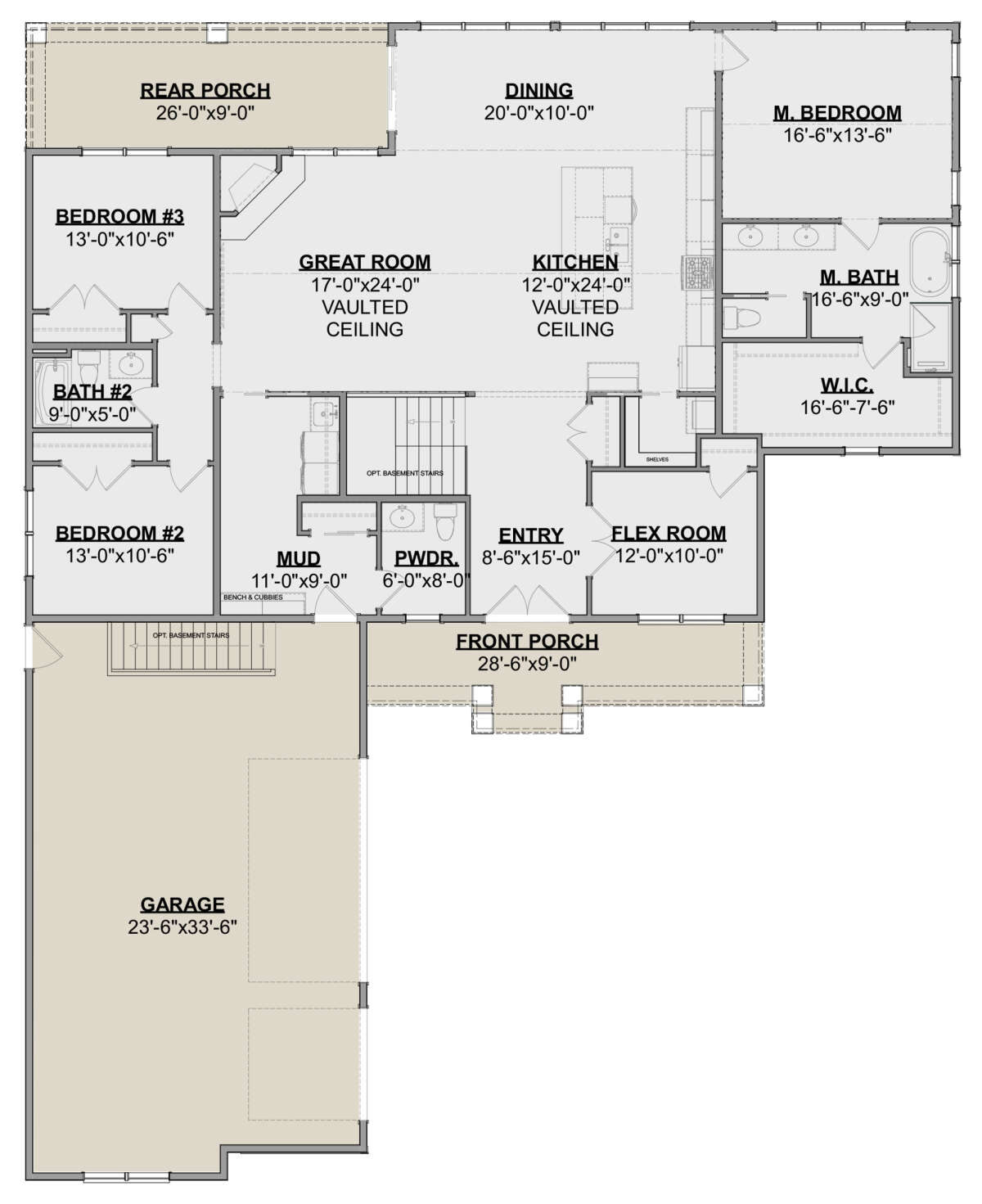 Main Floor  for House Plan #1462-00056