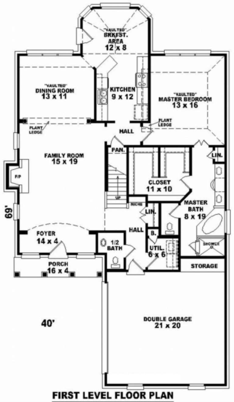 House Plan House Plan #2763 Drawing 1