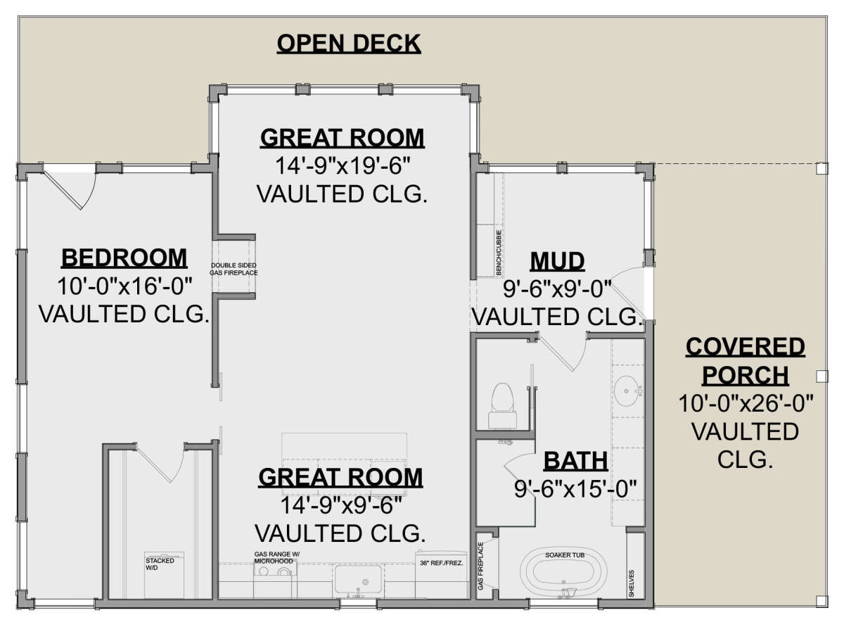 Main Floor  for House Plan #1462-00058