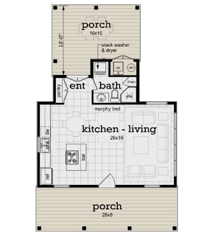 House Plan House Plan #27632 Drawing 1