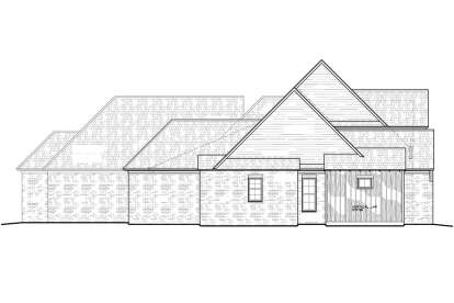 European House Plan #5995-00013 Elevation Photo