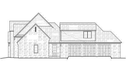 European House Plan #5995-00013 Elevation Photo