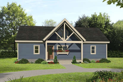 House Plan House Plan #27636 Front Elevation 