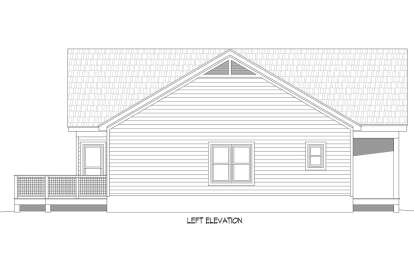 Country House Plan #940-00584 Elevation Photo