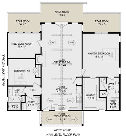 House Plan House Plan #27636 Drawing 1