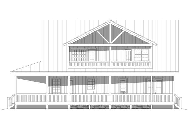 Country House Plan #940-00586 Elevation Photo