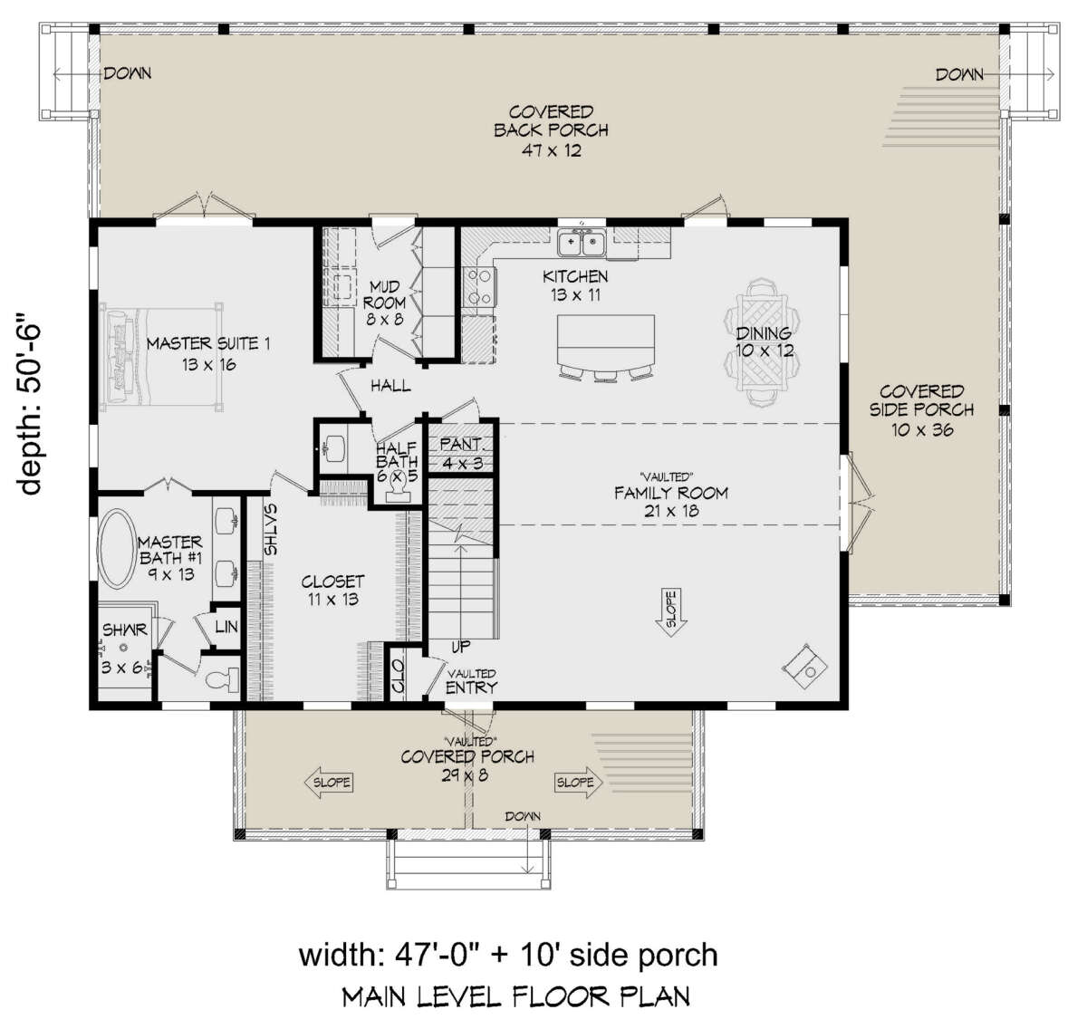 Main Floor  for House Plan #940-00586
