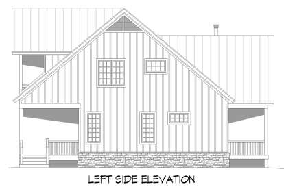 Country House Plan #940-00587 Elevation Photo