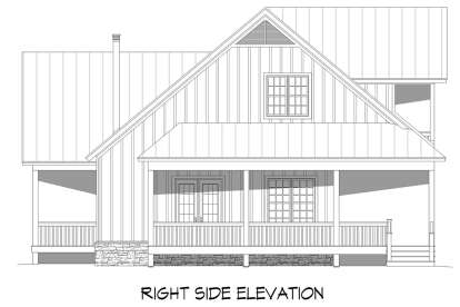 Country House Plan #940-00587 Elevation Photo