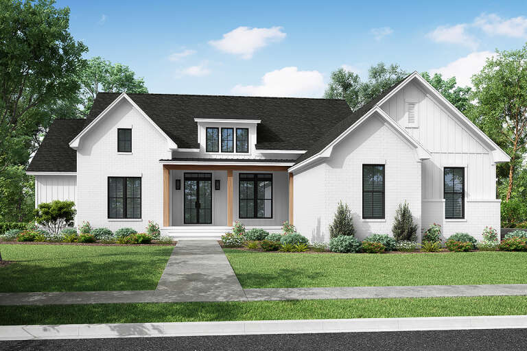 House Plan House Plan #27640 Front Elevation 