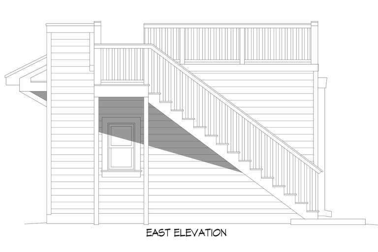 Lake Front House Plan #940-00588 Elevation Photo