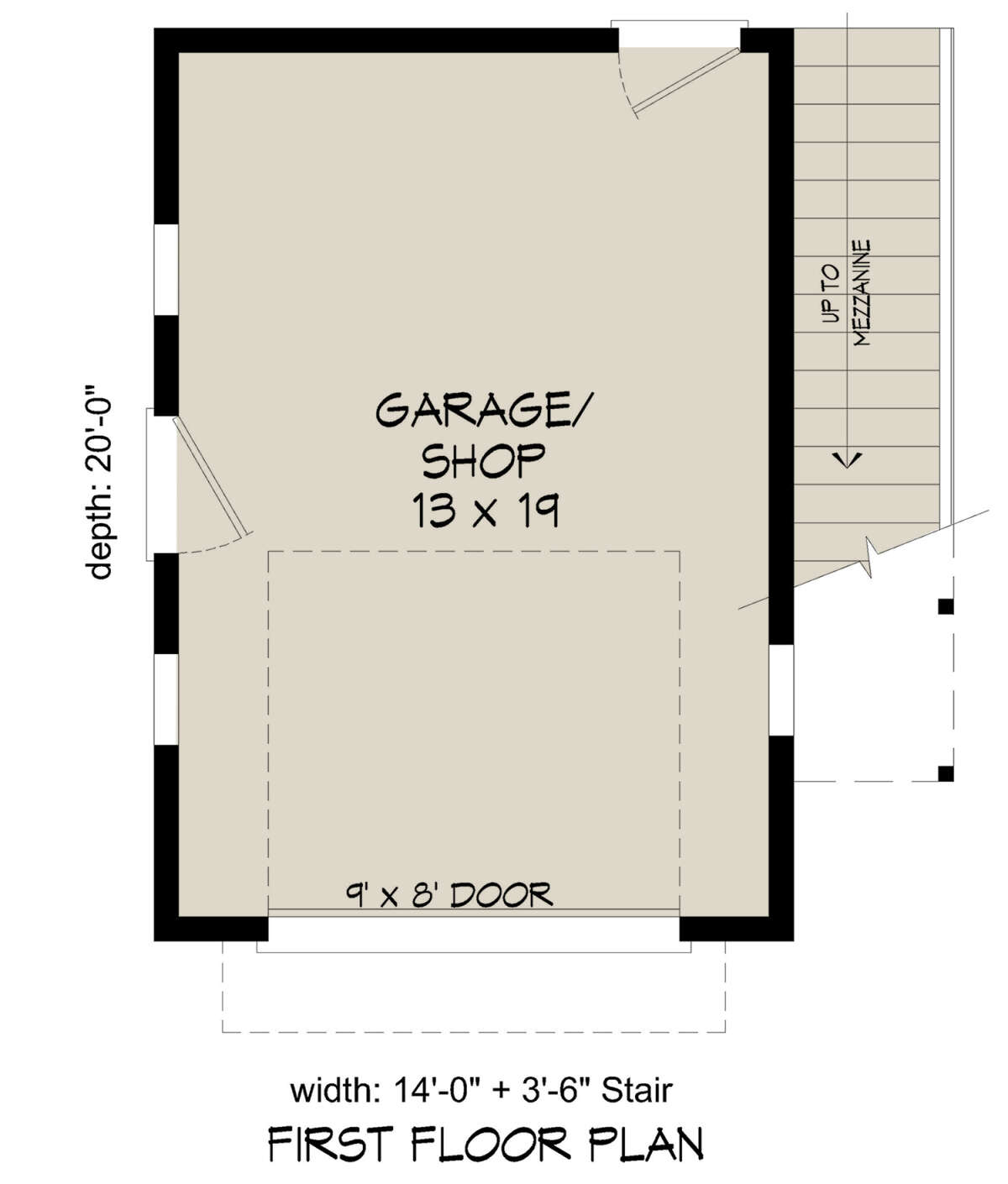 Garage Floor for House Plan #940-00588