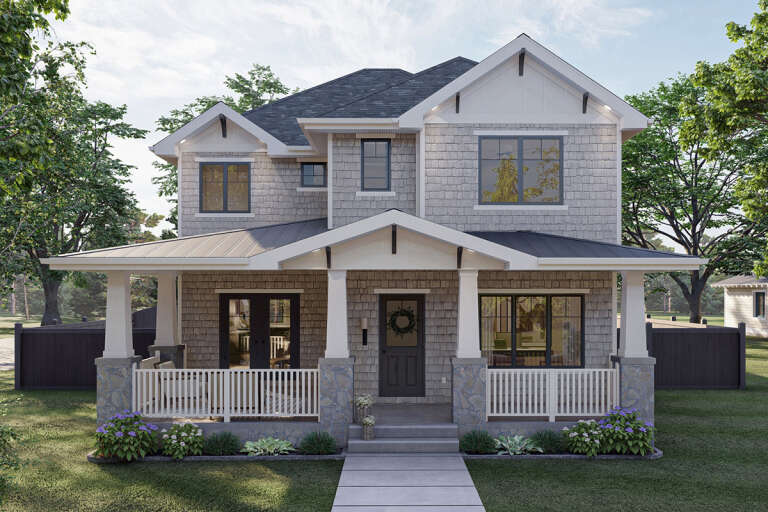 House Plan House Plan #27643 Front Elevation 