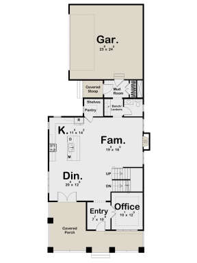 Main Floor  for House Plan #963-00667