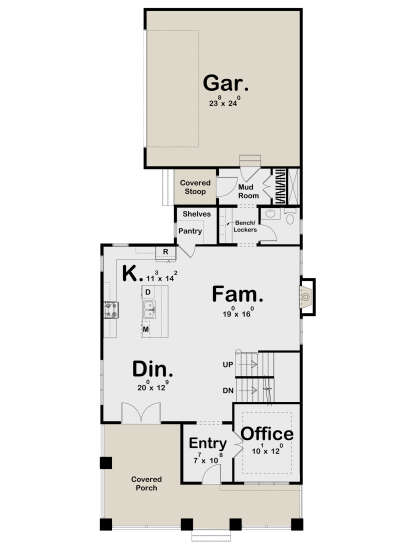 Main Floor  for House Plan #963-00667