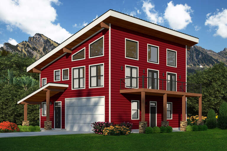 House Plan House Plan #27644 Front Elevation 