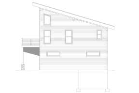 Modern House Plan #940-00590 Elevation Photo