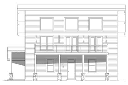 Modern House Plan #940-00590 Elevation Photo