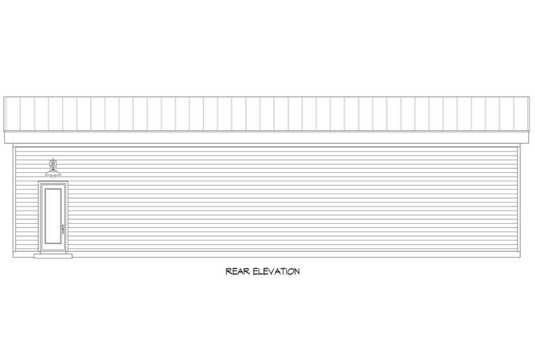 Modern House Plan #940-00593 Elevation Photo